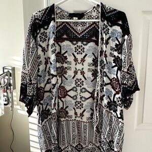 Multi color cover up / shall / kamoto